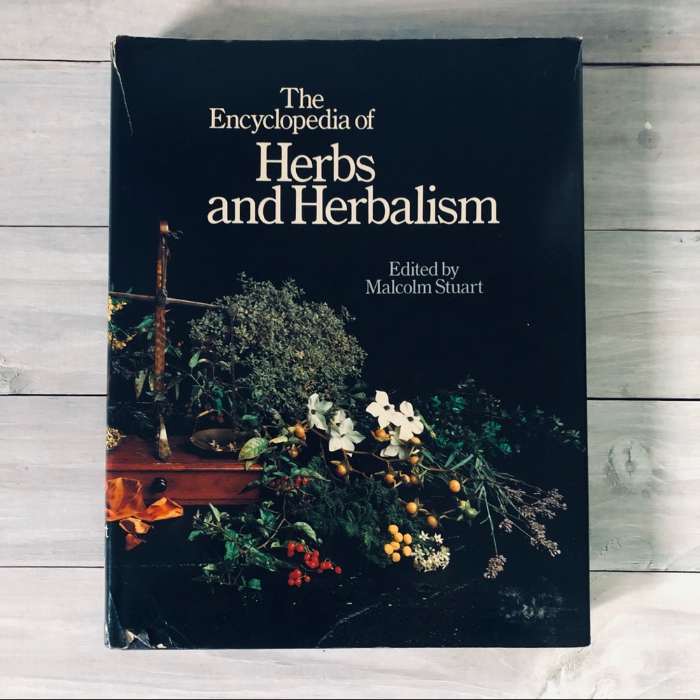 Vintage Book The Encyclopedia of Herbs and Herbalism by Malcolm Stuart